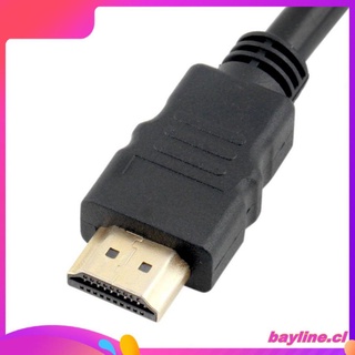 baylin adaptador compatible con hdmi 1.4b divisor hdmi compatible con cable 1 en 2 salidas