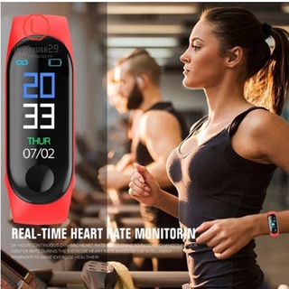 reloj inteligente impermeable bluetooth fitness track pulsera de ritmo cardíaco reloj pulsera unisex (1)