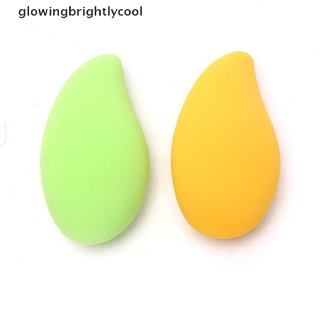 [gbc] 1-3 pzs esponja de maquillaje suave en forma de mango/esponja de maquillaje para rostro/cosmético/polvo/esponja de brillo/cool (9)