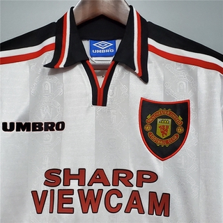 Jersey/Camisa De fútbol Manchester United Retro 1997/1998 calidad superior Thai (3)