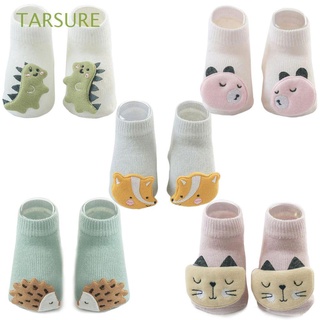 tarsure nuevos calcetines de algodón de bebé accesorios antideslizantes piso recién nacido calcetines bebé otoño invierno 6-12 meses suave de dibujos animados animal