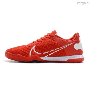 ☍Nike Reactgato IC futsal shoes,men's indoor football shoes,Knitted breathable soccer competition shoes