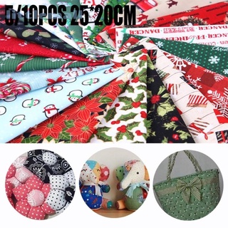 Tela de algodón artesanía Material Frabic paquetes de costura acolchado suave serie de navidad
