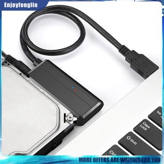 (Enjoyfenglin) T04 USB a SATA Cable adaptador/pulgada HDD SSD convertidor de disco duro