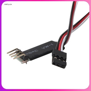 Receptor Cable de Control remoto luces RC coche controlado interruptor de extensión juguetes plomo dos canales conectores de Cable accesorio de alambre