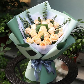 Materiales de envoltura de flores conjunto completo de papel de regalo niños ins viento papel de flores simple ramo de papel de regalo alto (1)