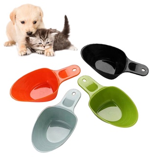 ancrowd.cl - pala para alimentos para mascotas, gato, perro, cuchara de alimentación, mutli, función de plástico