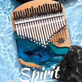 happy_21 key kalimba piano de madera para pulgar mbira instrumento musical con accesorios