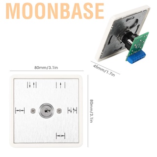 Moonbase 1 pza interruptores de cinco posiciones con llaves de aluminio para puertas automáticas en casa oficina