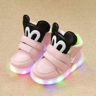 zapatos para niños con luz led para niños y niñas 21-25 tallas