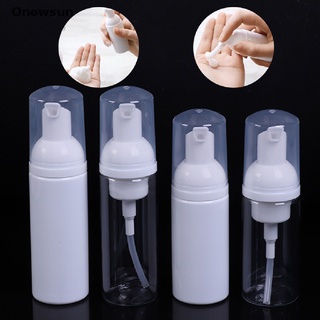 [Onewsun] 60 ml vacío plástico espumador de viaje lavado a mano dispensador de jabón bomba de espuma botellas