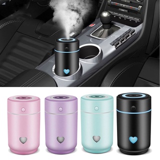 Yin 220ML USB humidificador de aire Aroma difusor de aceite esencial Led luces de noche en casa oficina coche Mist Maker (7)