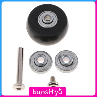 [baosity5] 1 juego de maleta de equipaje ruedas de repuesto ejes Deluxe reparación DIY Kit 10
