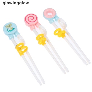 Glwg CartoonChildren Eat TrainingChopsticks Baby LearningTableware Complementary Food Glow (8)