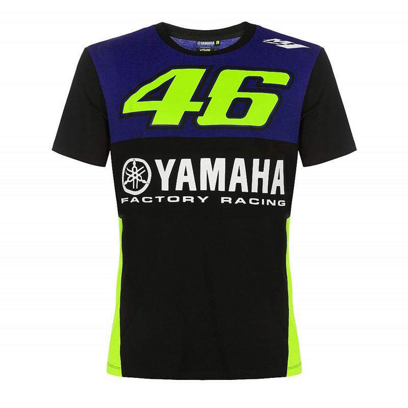 Camiseta De Secado Rápido 2019 Nuevo MOTO GP VR 46 Rossi cross-country Motocicleta Manga Corta YAMAHA Camisa