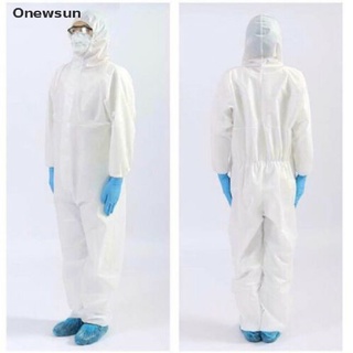[Onewsun] Hazmat traje Anti-Virus protección ropa de seguridad mono desechable lavable venta caliente