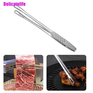 [Delicatelife] 1 pinza de acero inoxidable para alimentos, estilo barbacoa, accesorios de cocina