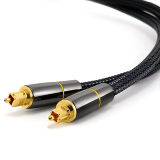 cable de audio óptico digital de fibra óptica macho a macho para barra de sonido