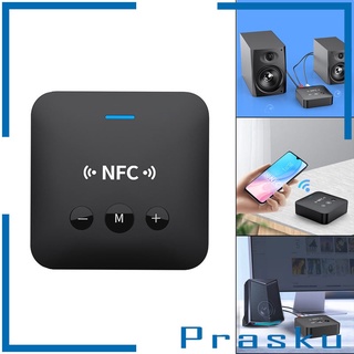 [PRASKU] 3 en 1 NFC transmisor Bluetooth receptor TF tarjeta modo para PC Dual Link