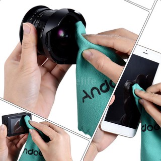 3Elife☺Andoer herramienta de limpieza de pantalla de cristal limpiador de lente para Canon Nikon DSLR cámara Camcoder iPhone iPad Tablet ordenador