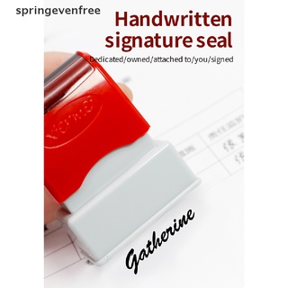 spef teacher name tinta sello firma caligrafía auto-entintado sello personalizado gratis