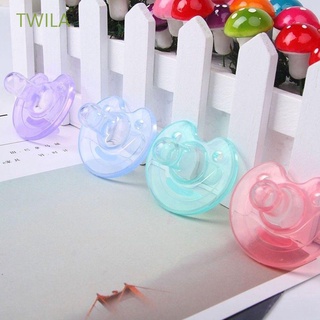 TWILA Safety Infant Soother Soothers Baby Supplies Silicone Nipple Pacifier Environmental Newborn Sucker Dummy Teat Kids Feeding Soft Orthodontic Teether/Multicolor