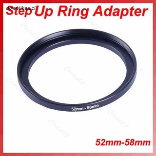 dow - adaptador de anillo de lente de metal de 52 mm-58 mm, 52-58 mm, 52 a 58 pasos