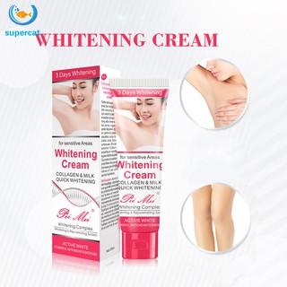 crema blanqueadora de axilas para mujeres/crema para el cuidado de la piel/parte privada/pezón