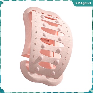 camilla de espalda 3 ajustes ajustables soporte de columna vertebral multinivel inferior lumbar corrector para masaje, postura muscular relajación espinal,