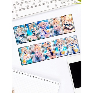 10 Unids/set Genshin IMPACT CHARACTER CARD EDITION PhotoCard Lomo Tarjetas Postal Para Fans Colección (3)