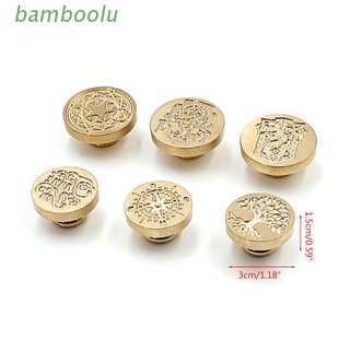 Boo 500+ Patterns Wax Seal Stamp Retro Wood Stamp Kits Replace Copper Head-ElkSeries (1)
