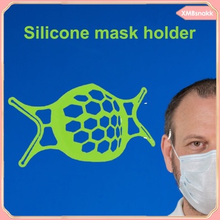 soporte de máscara facial 3d soporte cojín reutilizable lápiz labial soporte transpirable