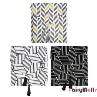 [popular]mantel De estilo nórdico Simple geométrico patrón de lino camino de mesa decoración del hogar