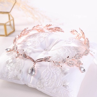 [vende bien] diadema de cadena de frente estilo vintage corona para baile de boda pelo joyería desfiles niñas