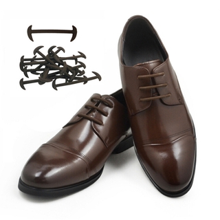 Bybr 12 piezas de cordones elásticos sin corbatas de silicona perezosos para zapatos Byrr (4)