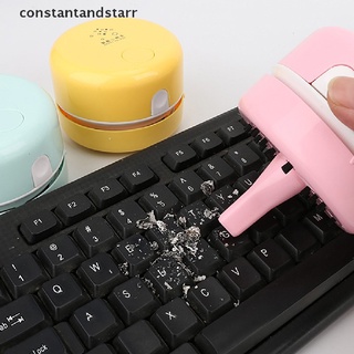 [Constantandstarr] Mini Vacuum Cleaner Office Desk Dust DIY Home Table Sweeper Car Cleaner NEW REAX