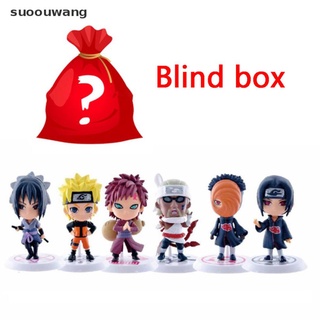 (hotsale) Naruto Figure Anime Toys 2.8" Modle Birthday Gift Doll Blind Box Random Charac {bigsale}