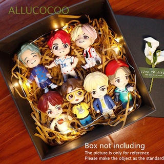 ALLUCOCOO Cute Bangton Boys Figurine Decor Collectible Doll BTS Figure 1 SET 7Pcs Fan Gift Kpop Mini Model