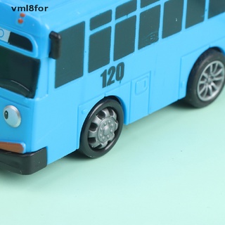 [vml8for] 4PCS Tayo The Little Bus Cartoon Pull Back Car Toy Set Kids Educational Gift CL (2)
