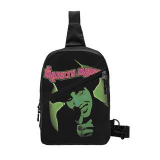 Marilyn Manson Huele Impermeable Hombre Cintura Bolsa De Deportes Al Aire Libre Crossbody Bag KPL