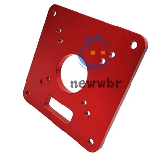 Enrutador De Aluminio De La Mesa De Inserción Placa Roja Universal De Recorte Máquina Flip Board Para Carpintería Bancos Router De