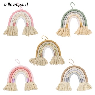 p.cl Decorative Rainbow Children's Room Wall Hanging Attract Children's Attention