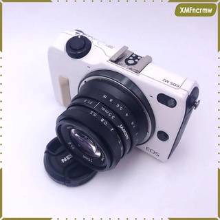 lente de cámara fija manual de 35 mm f/1.6 aps-c para eos m2 m5 m6