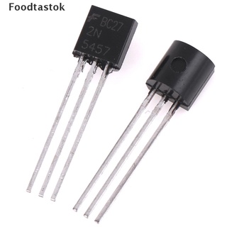 [Foodtastok] 10PCS 2N5457 2N5457G a-92 Transistor canal N. (8)