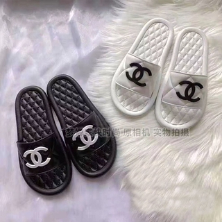 ! ¡Chanel! 2021 verano nuevo ocio cómodo tendencia Flip Flop zapatos planos mujeres (1)