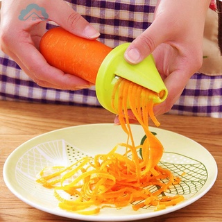 Multifuncional creativo espiral de verduras fruta cortador cortador rallador Twister pelador herramienta de cocina (1)