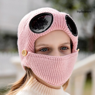 Juego De sombrero protector Facial con Lente De Alta elasticidad Para invierno