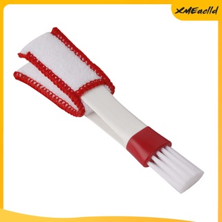 Double Ended Cleaning Brush Car Air Conditioner Vent Dust Cleaner Handheld