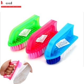 HERED Color Random Effective Shoes Brush Multipurpose Cleaning Tool Boot Cleaner Various angles Soft Home Long Handled Dust Scrubber