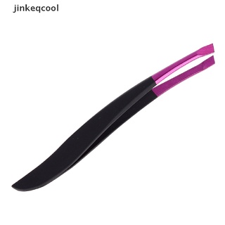 [jinkeqcool] pinzas de cejas de acero inoxidable 1 pieza/herramientas de maquillaje de belleza